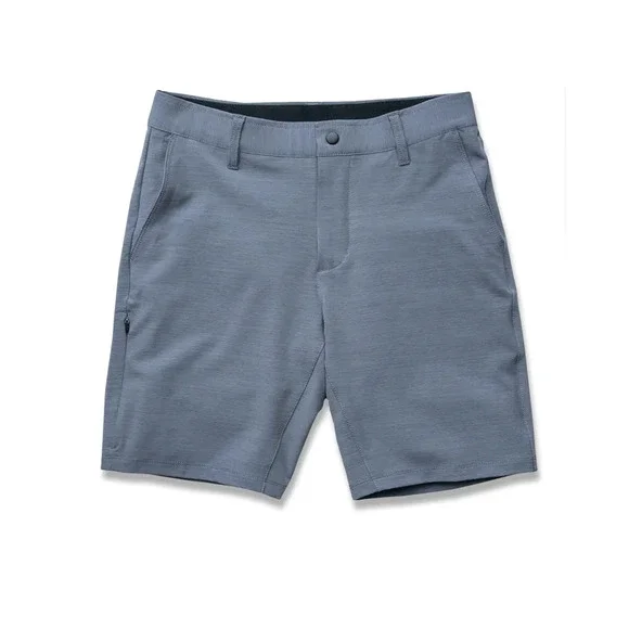 BYLT Kinetic Shorts Men’s L 32x9 Iron Performance Chino Casual Zip Side Pocket - Picture 7 of 13